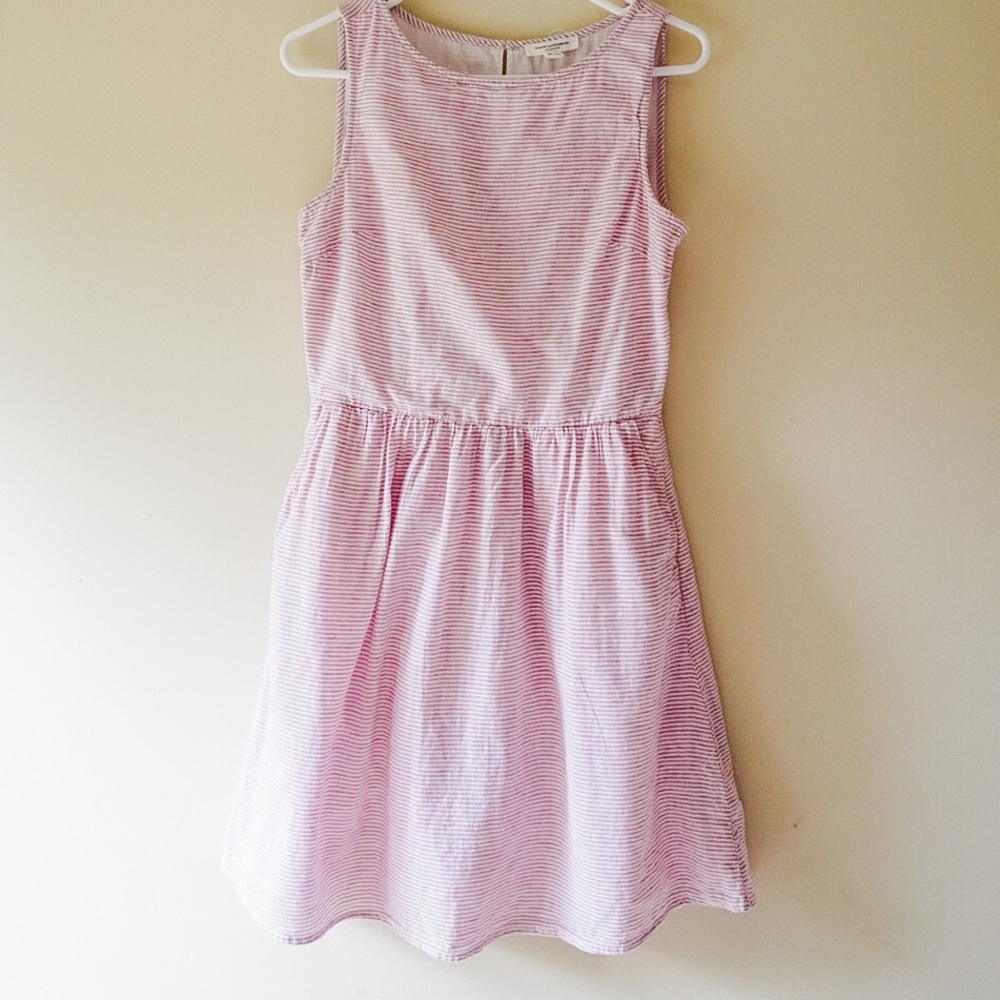 Beach Lunch Lounge striped linen dress